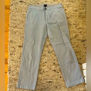 Men’s J. Crew Blue/Gray Stretch Casual Flex Sutton Chino Pants - 30x29